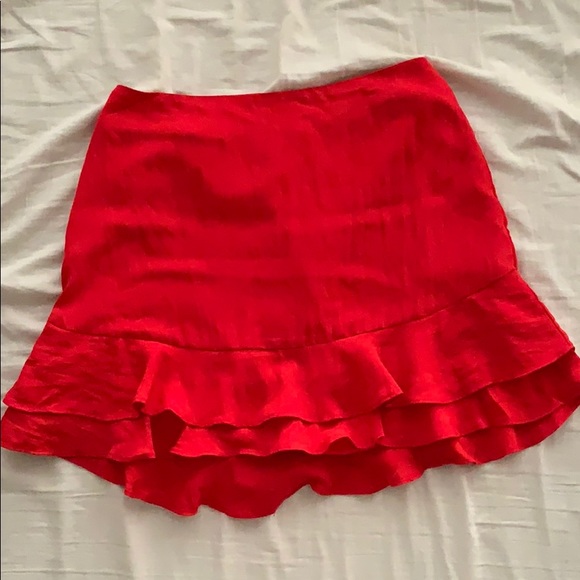 Isalis Two Piece Red Ruffle Set - Picture 3 of 5